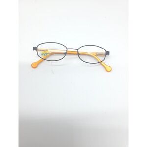 The Wiggles Eyeglasses Frames Tunes 43-16-125 Black/Orange Full Rim